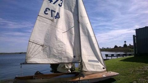 Sonnet Dinghy and Trailer for sale