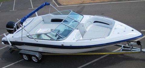 2007 Panache 2450 with 250hp Evinrude E-Tec