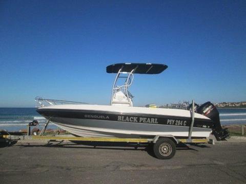 2010 Benguela 19ft c/console offshore with 2 x 2014 Suzuki 4-stroke 70hp's