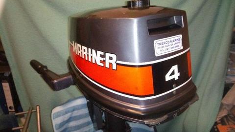 Mariner 4hp Two stroke Outboat