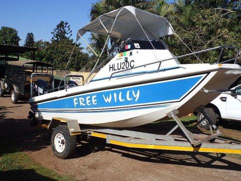 FREE WILLY - 17'6 TrimCraft CAT