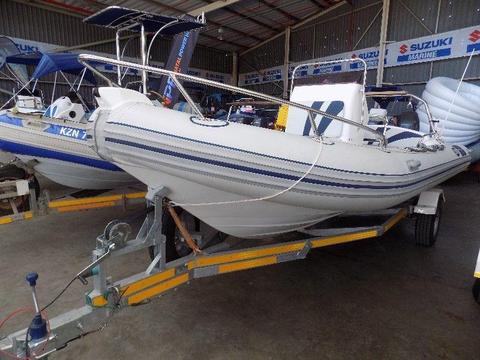 2017 Infanta 5,8m on trailer with 2 x 60 Yamaha 4 stroke EFI ( 17 hrs )