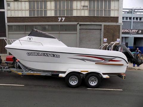 NEW* Mallards Cobra Cat 630 FC boat Complete with 115HP YAMAHA FOURSTROKE