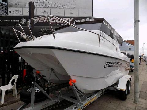 New* Mallards Cobra Ca 630FC boat complete with 130HP YAMAHA Fourstrokes