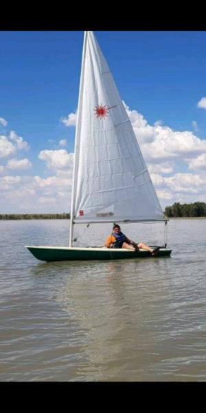 Lazer sail boat