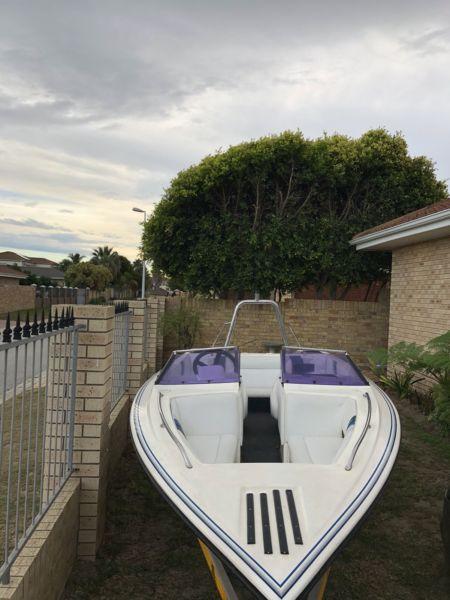 Scimitar 160 boat and licensed trailer only good condition
