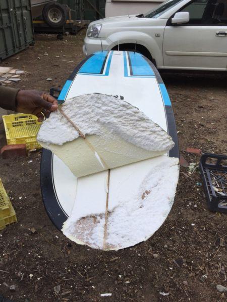 Surfboard ding repairs