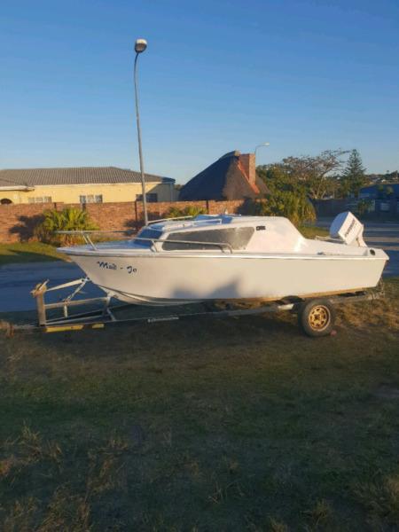 Calibre cabin boat