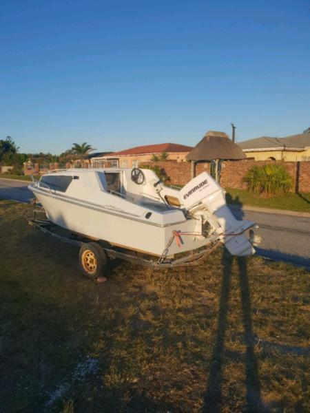 Calibre cabin boat