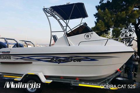 NEW 2018 Mallards Cobra Cat 525 boat with Twin F100 YAMAHA'S