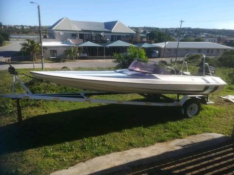 Boat with motor for sale