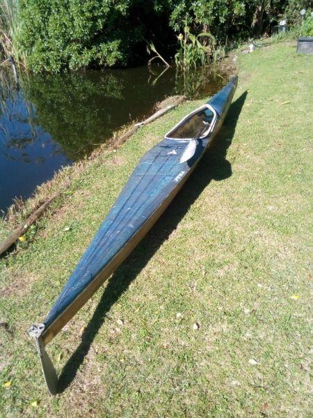 Kayak and Paddle