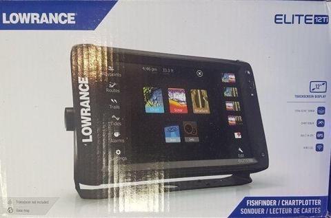 LOWRANCE ELITE12 TI WITH TOTALSCAN TRANSDUCER