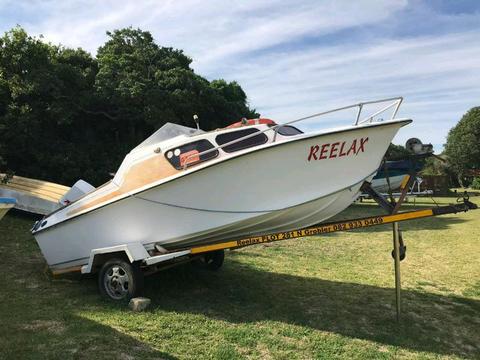 Calibre with 70hp Johnson T/T