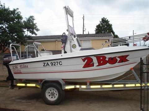 NEW SURFMASTER ELITE 4.8M CENTRE CONSOLE ON NEW GALVANISED BREAKNECK TRAILER