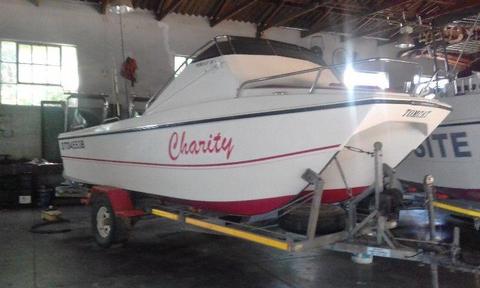 19ft Tomcat boat for sale
