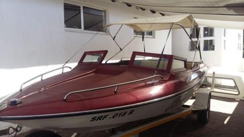 Custom built 19 foot boat