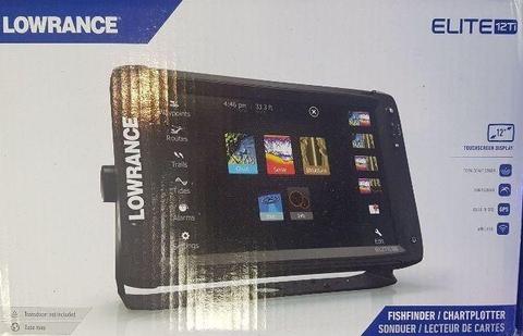 LOWRANCE ELITE 12 TI WITH TOTALSCAN TRANSDUCER