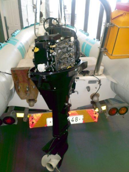 4.3m Prestige with 30hp Tohatsu 4 stroke