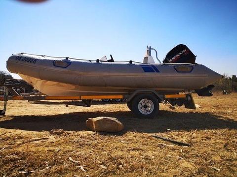 Gladiator 4.9 with 50Hp Mercury Motor