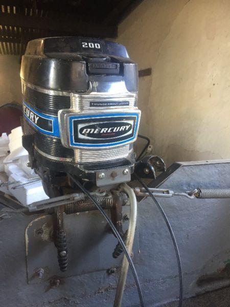 20hp Mercury outboard