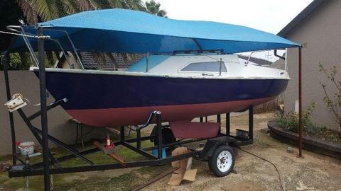 19 foot Sail Boat