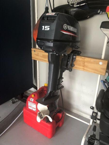 outboard yamaha 15hp short