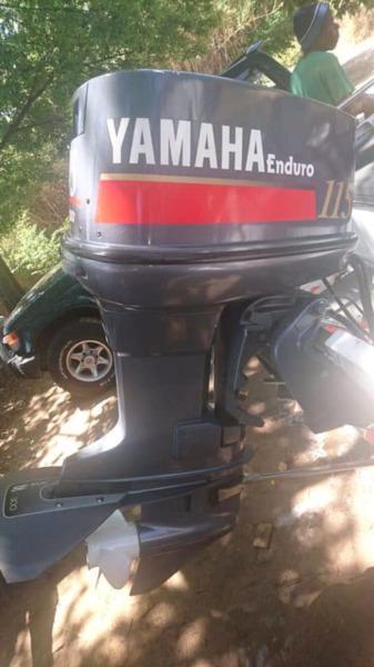 115 hp Yamaha Enduro outboard motor