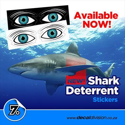 Shark Deterrent Eye Stickers