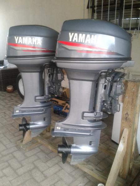 Pair of 2006 Yamaha 40hp's with Trim & Tilt