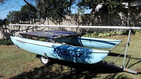 Halcat Catamaran with Licenced Trailer (Neg)