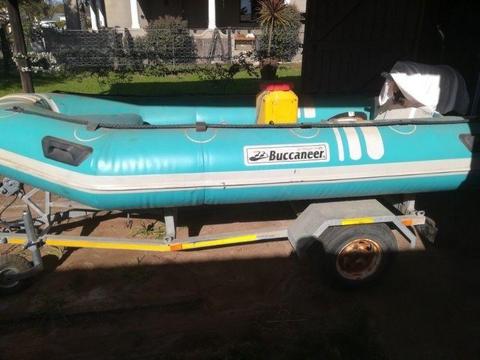 Buccaneer 2.8m Rubber Duck in Excellent Condition (price neg)