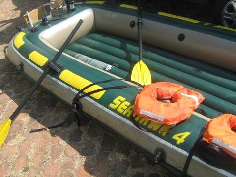 inflateable boat 4 man