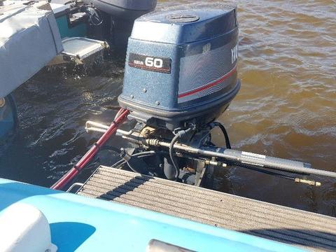 2 x Yamaha 60Hp Boat motors