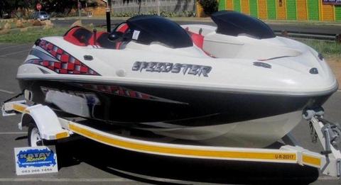 2003 Seadoo Speedster 140 with 240hp Mercury V6 EFI