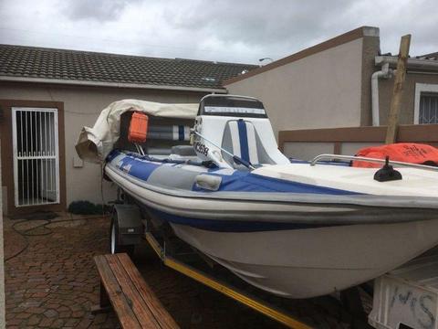Hysocat 6,5 m with fourstroke motors for sale