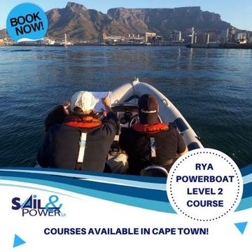 RYA POWERBOAT LEVEL 2 COURSE, CAPE TOWN