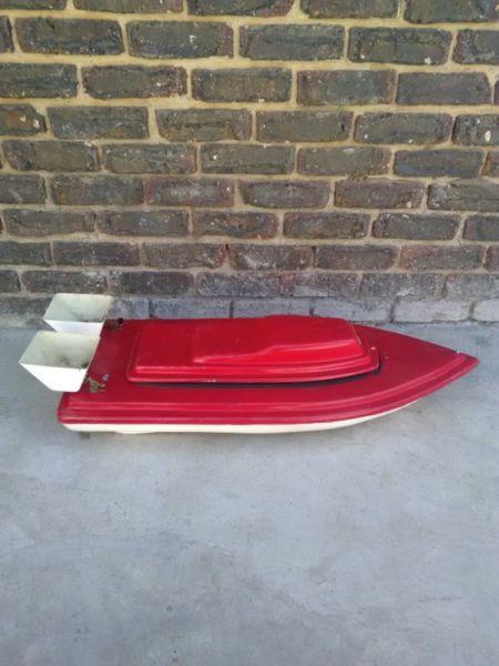 Remote Control Fishing Boat only shell