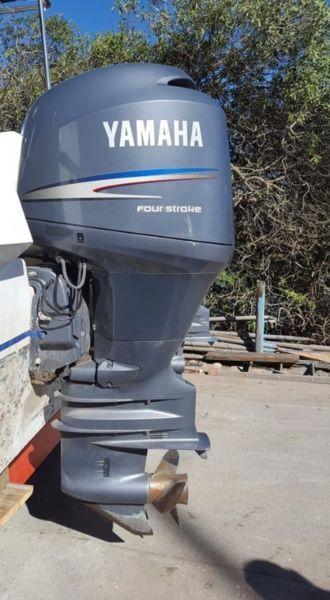 2 x 150 hp Yamaha 4-stroke Outboard Engines