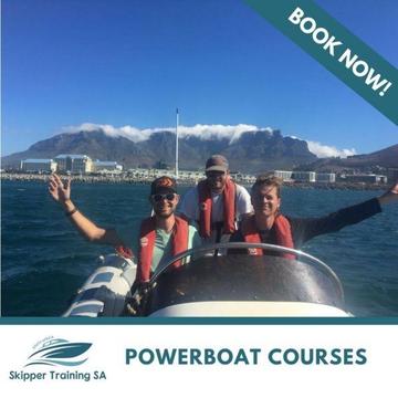 RYA ACCREDITED POWERBOAT COURSES, CAPE TOWN