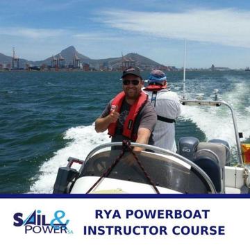 RYA ACCREDITED POWERBOAT INSTRUCTOR COURSE, CAPE TOWN