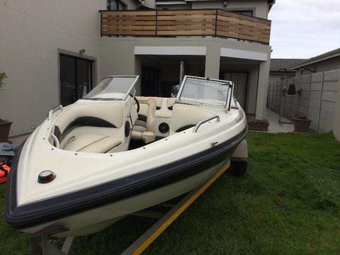 17ft Raven Elite Dam Boat with 115hp Yamaha