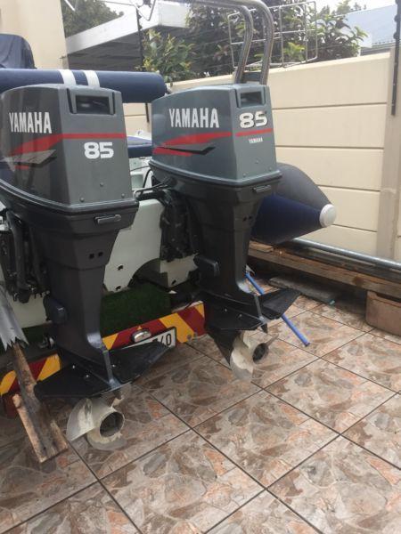 85hp and 90hp Yamaha’s outboards
