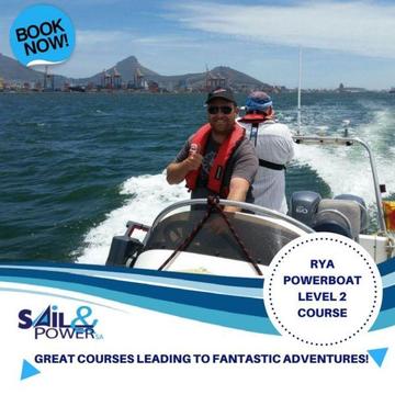 RYA ACCREDITED POWERBOAT LEVEL 2 COURSE, CAPE TOWN