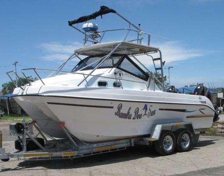 Cobra Cat 700 Suzuki 175 Four Stroke (only 665 hrs)…Immaculate Condition!