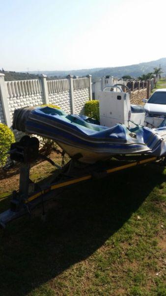 Bargain!!! Rubberduck on galvanized breakneck trailer