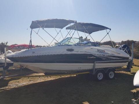 Sensation 2400 Sundeck 300hp Mercury Verado