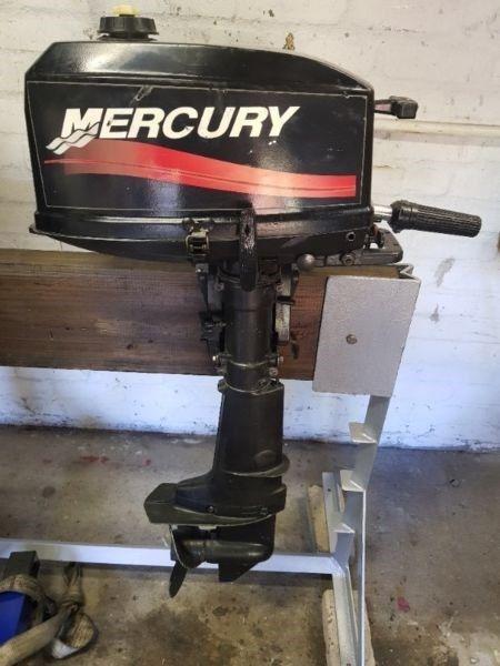 Mercury 5hp short shaft outboard