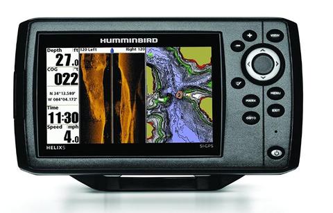 Humminbird 409640-1 HELIX 5 SI Fish Finder with Side-Imaging and GPS for sale