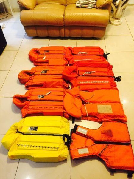 Bargain!!! Brand new sabs approved life jackets